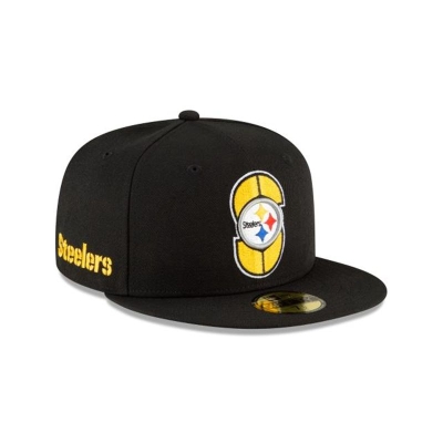 Sapca New Era Pittsburgh Steelers NFL Logo Mix 59FIFTY Fitted - Negrii